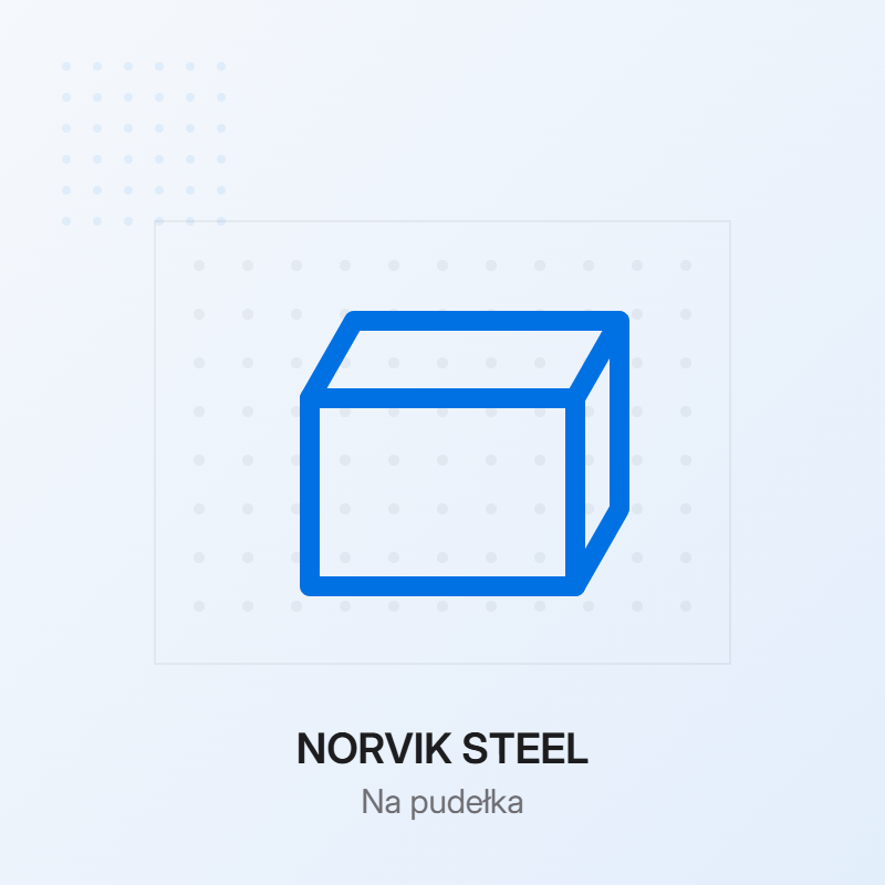 Zawieszka na pudełka do tablic narzędziowych NORVIK STEEL